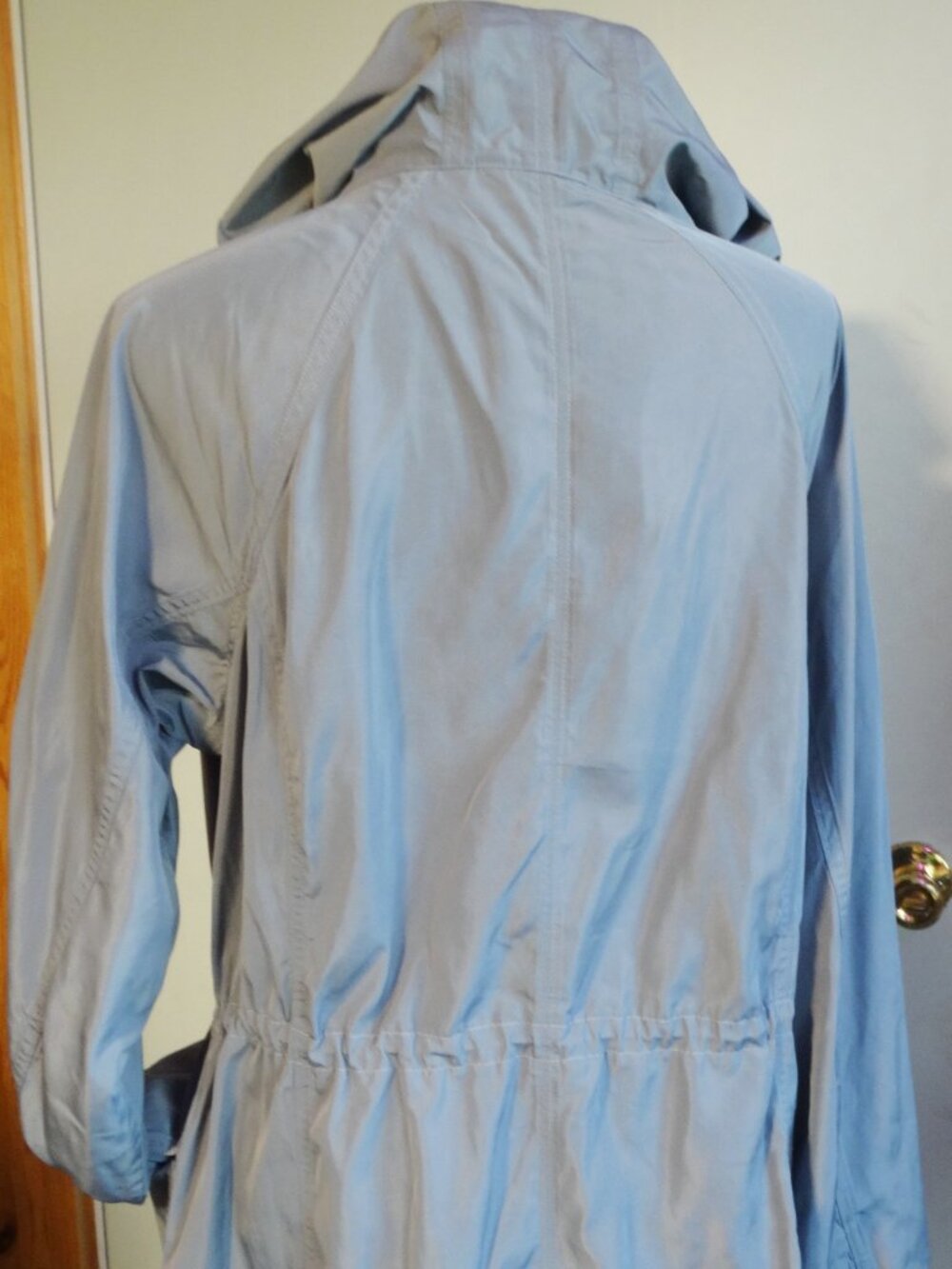 ATHLETA Everyday Anorak Coastline Blue Size XL, Raincoat w Hood - Picture 8 of 11